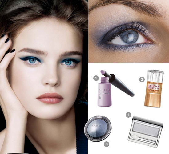 Какой подойдет макияж для шатенки с серо-голубыми глазами?