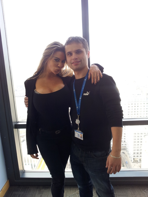  With Linsey Dawn McKenzie 