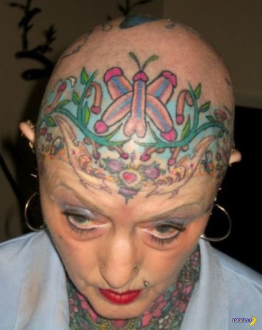 покажите некрасивые татуировки на девушках? нужно отговорить делать татуху