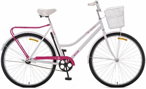Какой женский велосипед наиболее удобен для прогулок по городу? Покажите?