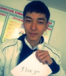 I love you