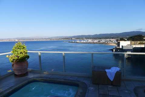 Hot tube on the rooftop