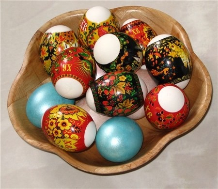 Покажите свои пасхальные яйца))