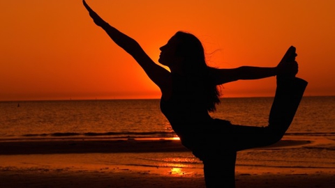 Покажите полезную для здоровья позу йоги?