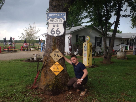 Middle of Route 66