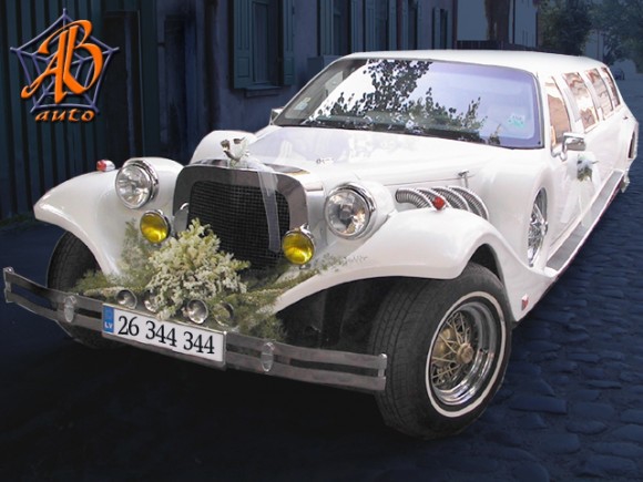 Покажите красивый свадебный автомобиль?