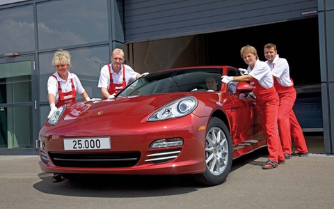 где лучше сделать диагностику на мою Porsche Panamera 2011 с красным салоном?