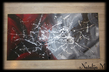 Картина на холсте акрилом   50x100х1.7cm