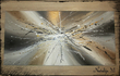 Картина на холсте акрилом   50x100х1.7cm