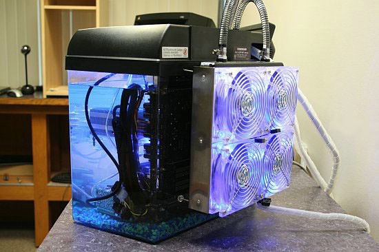 покажите максимальное охлаждение компьютера  ?