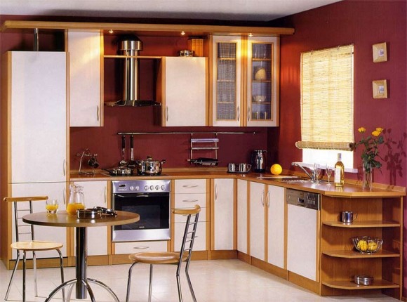 Покажите красивый кухонный гарнитур? 
