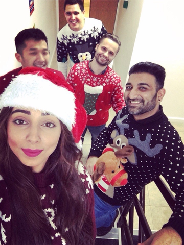 Christmas jumper day!