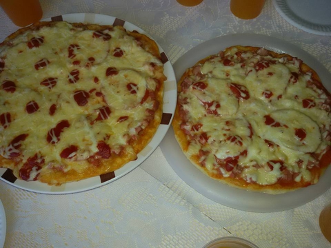 Пицца гостям :)
