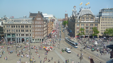 Ну вот такой красивый Амстердам . Связь и ум - это Нидерланды
