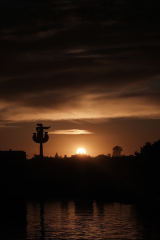 Торжественная церемония проводов солнца