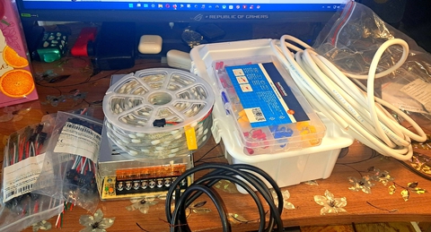 Серьёзный проект гирлянды 