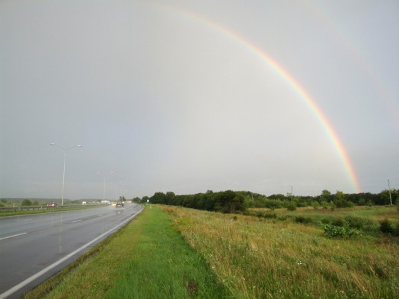 Покажите самую красивую радугу?!