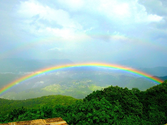 Покажите самую красивую радугу?!