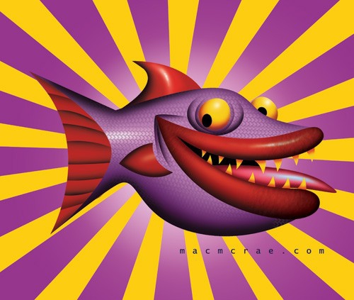 есть красивая Пиранья ? 