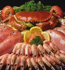 Какие морепродукты предпочитаете?