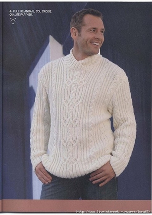 Покажите красивый мужской свитер?