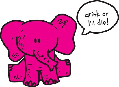 Розовый слоник?)