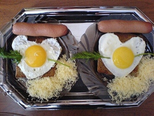 покажите идеальный завтрак для Вас?