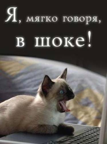 покажите шок?