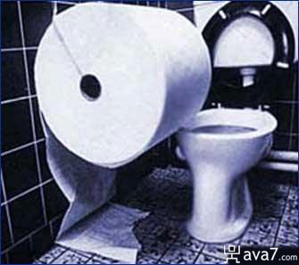 покажите прикольную картинку,связанную с туалетной бумагой?