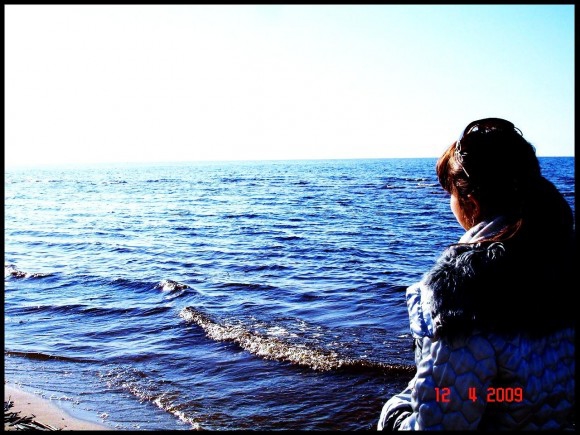 Покажи фото, где есть Небо, Море и Ты.