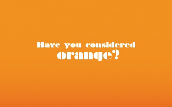 Киньте что нибудь оранжевое???