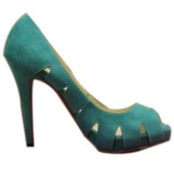 Покажите красивые зеленые туфли?