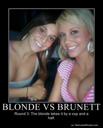 Блондинки VS Брюнетки
