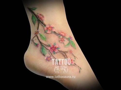 Покажите красивые татуировки на щиколотке ?