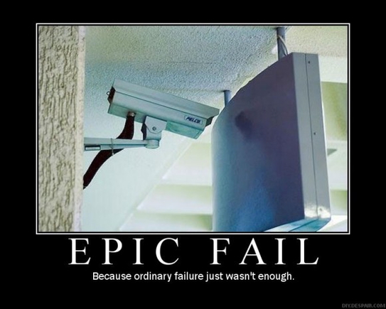 Покажите картинки, где изображён Epic Fail ? :D
