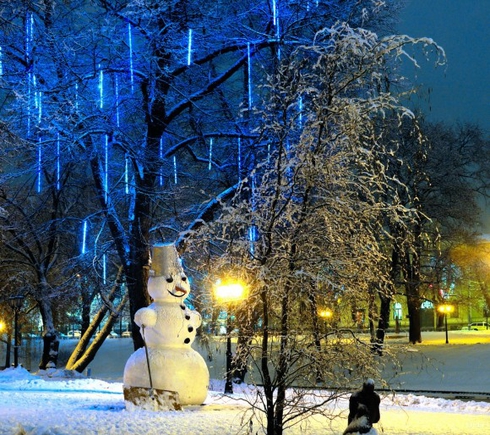 Покажите фото зимней Риги?)