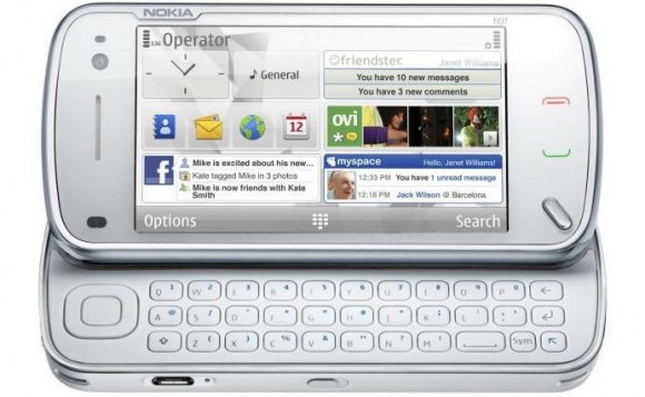 Покажите классный телефон - слайдер с выдвижной qwerty клавиатурой?