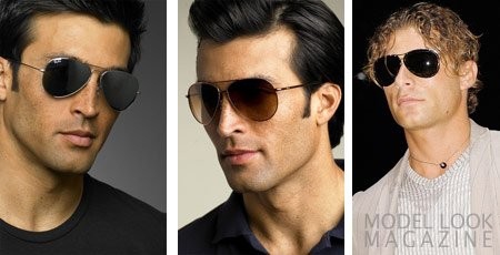 Покажите модные мужские солнечные очки